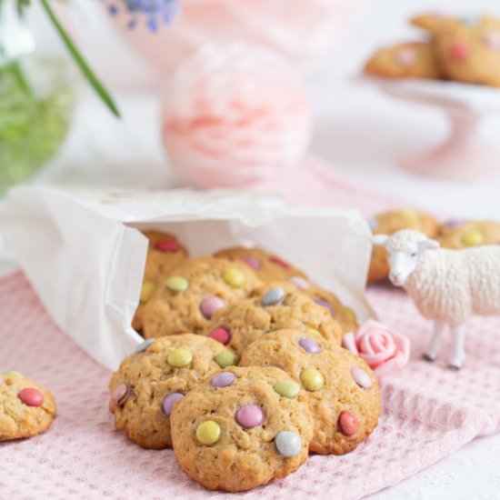 Spelled oatmeal cookies