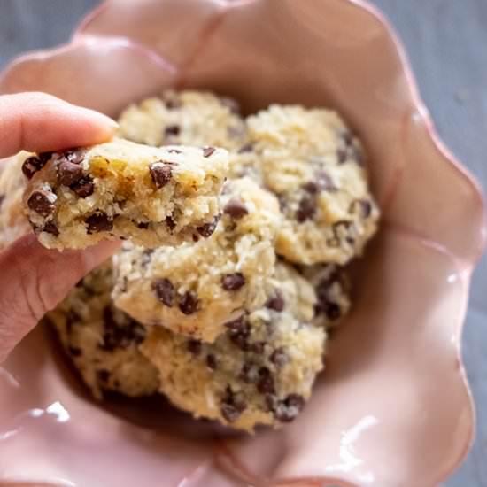 Coconut Chocolate Chip Energy Bites