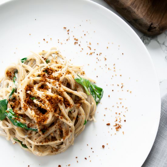 Spaghetti Gorgonzola