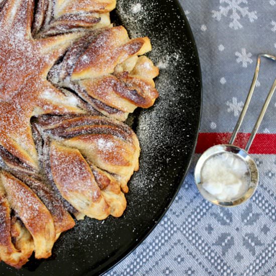 Nutella Star Bread