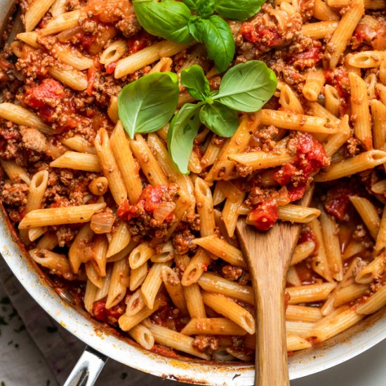 Bolognese sauce