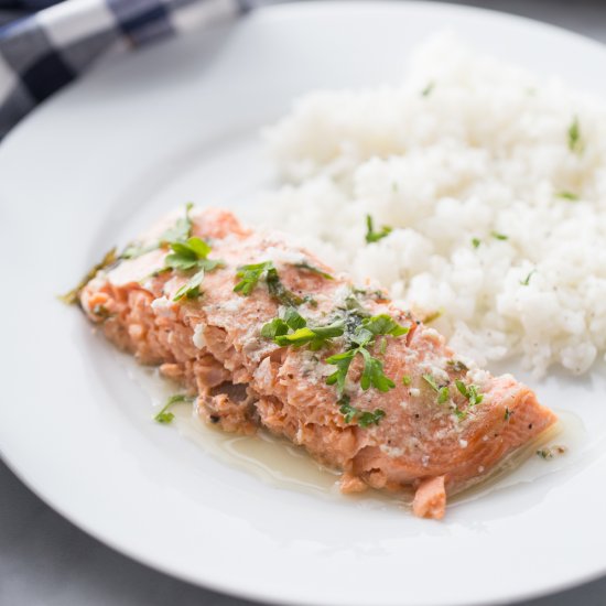 Easy Honey Baked Salmon