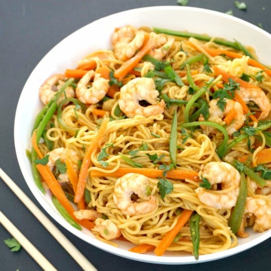 Spicy Shrimp Noodles