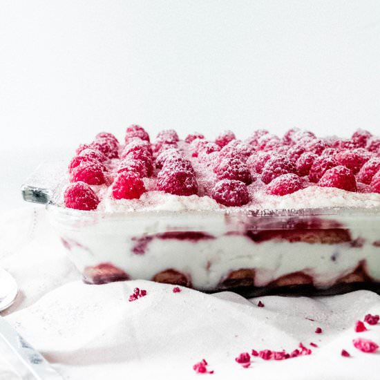 Raspberry Tiramisu