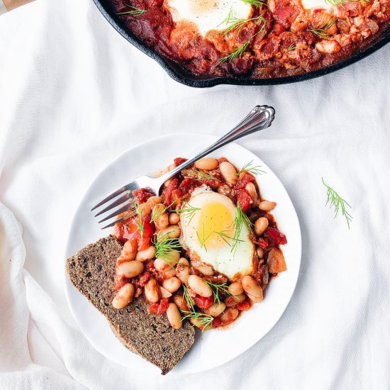 White Bean Shakshuka