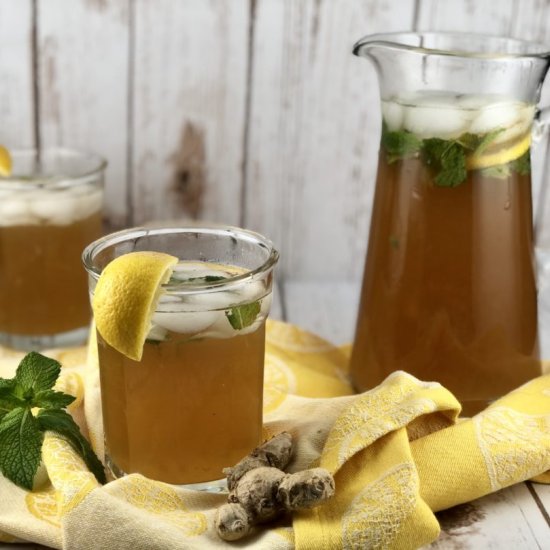 Mint & Ginger Lemonade