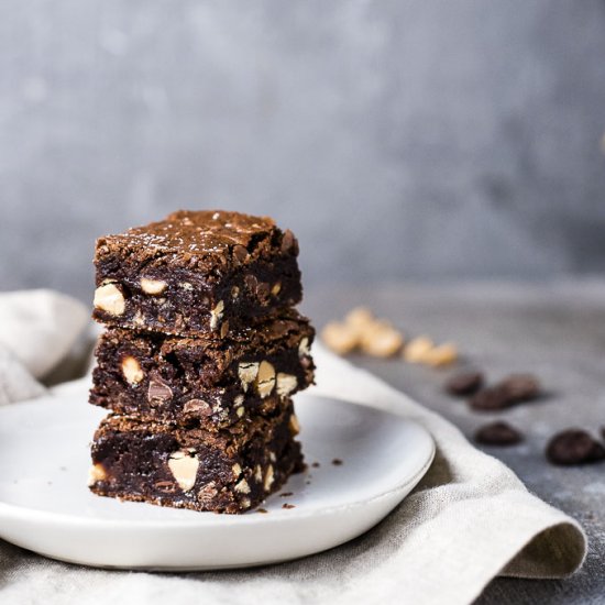 Chocolate Peanut Butter Brownies