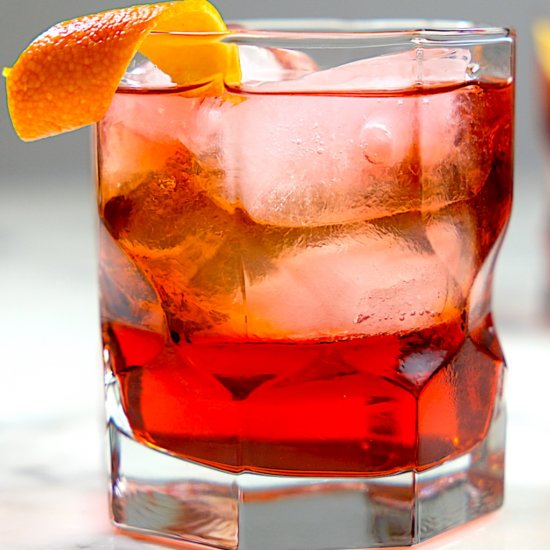 Negroni cocktail