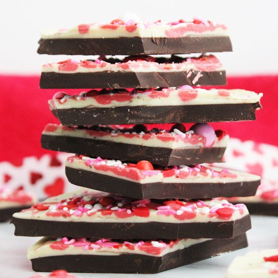 Layered Valentine’s Day Bark