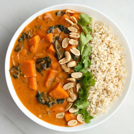 30-Minute African Peanut Stew