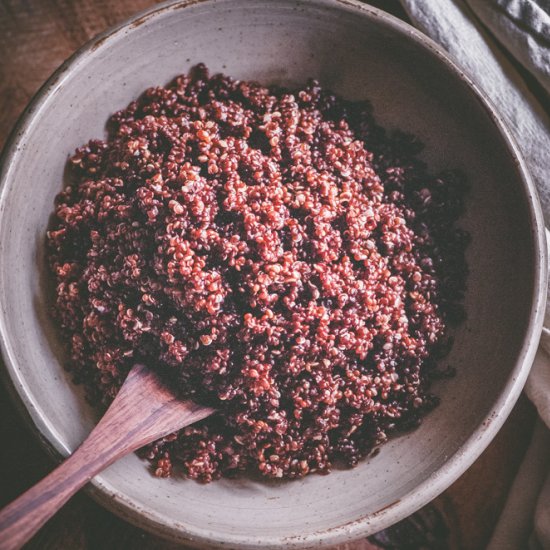 Instant Pot Red Quinoa