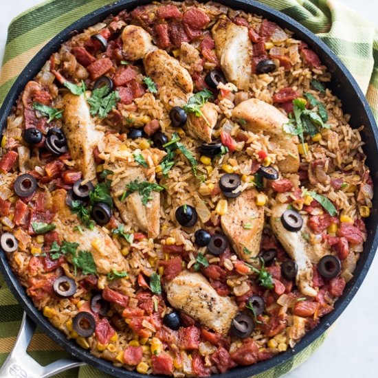 One-Pot Taco Chicken and Rice