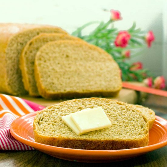 Whole Wheat Sweet Potato Bread