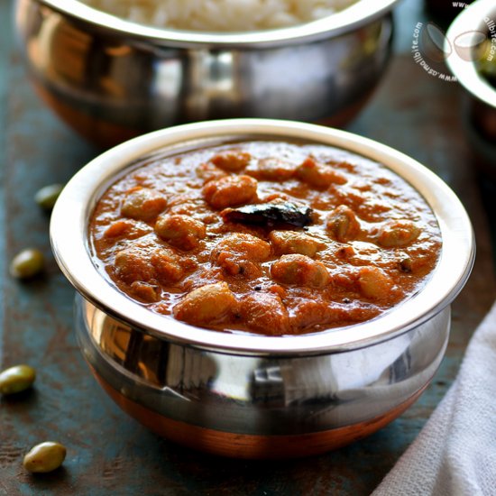 Chettinad Mocha kottai Kuzhambu