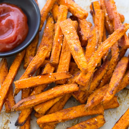 Baked Sweet Potato Fries