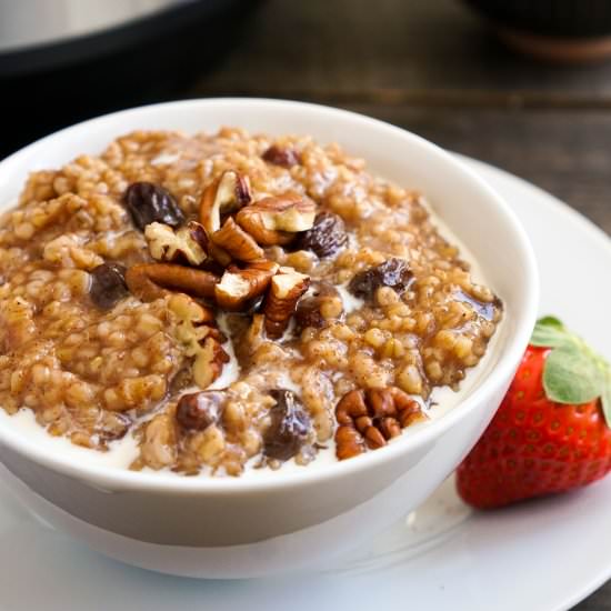 Instant Pot Steel Cut Oats