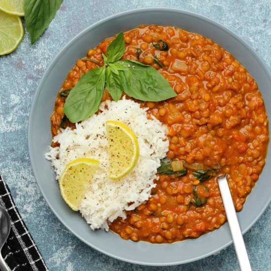 Vegan Lentil Curry