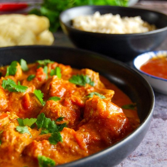 Slow cooker butter chicken