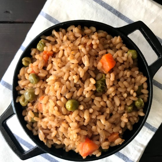 Easy Brown Fried Rice