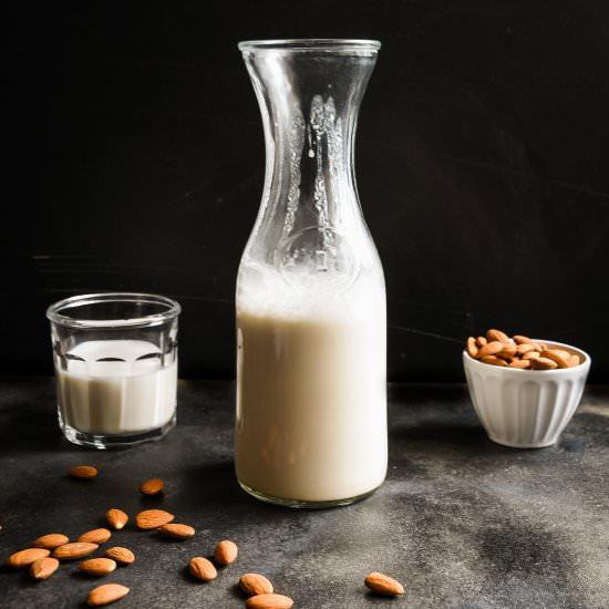 Homemade Almond Milk