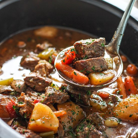 Slow Cooker Beef Stew