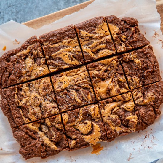 Keto Peanut Butter Brownies