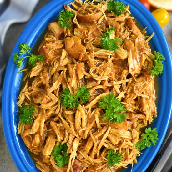 Slow Cooker BBQ Chicken