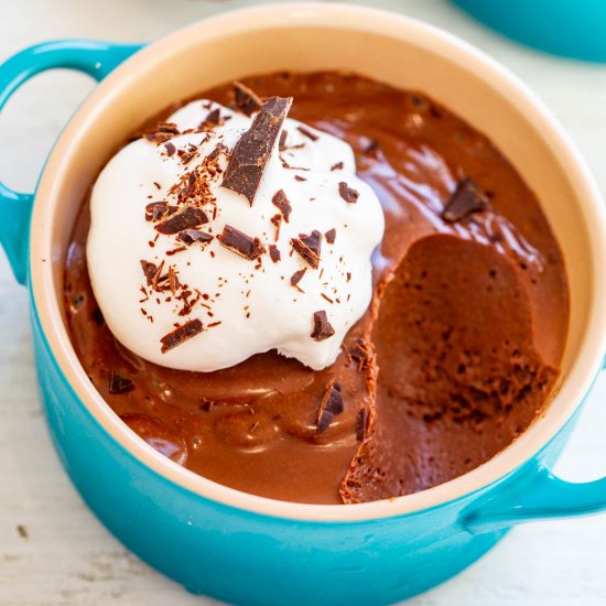 Easy Chocolate Pots de Crème