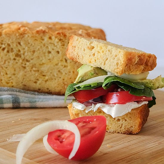 Gluten-Free Buttermilk Cheese Bread