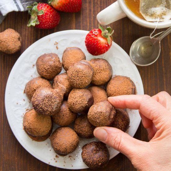 Coconut Almond Butter Truffles