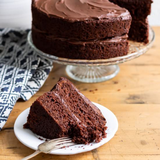 The Best Vegan Chocolate Cake