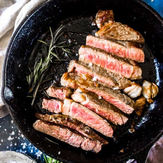 How To: Cast Iron Steaks