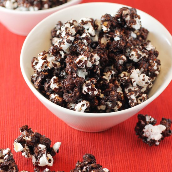 Chocolate popcorn