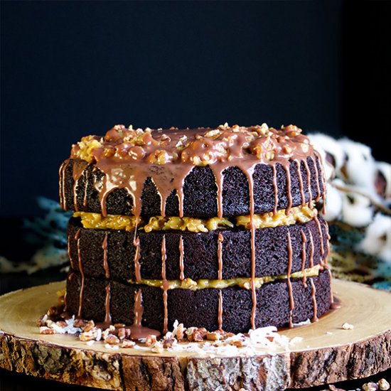 Rich German Chocolate Cake