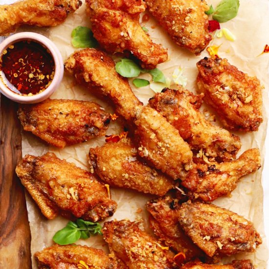 Crunchy Thai Party Wings