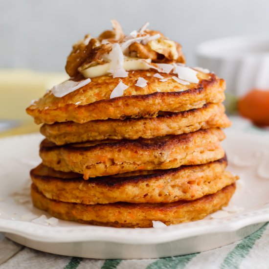 Carrot Cake Pancakes