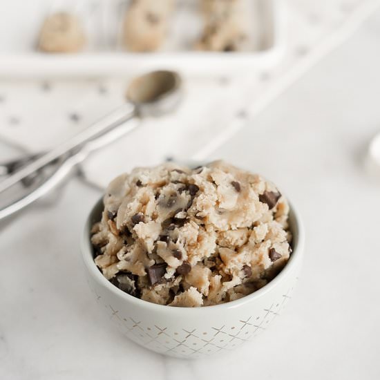 No egg cookie dough