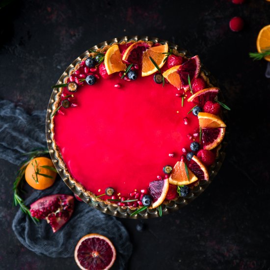 Blood Orange Tart