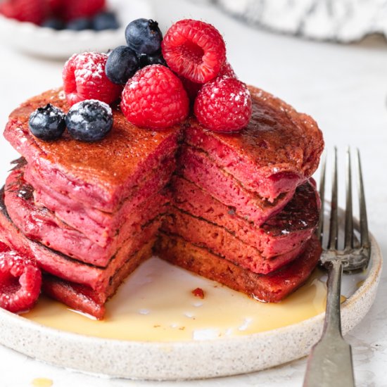 Pink Pancakes