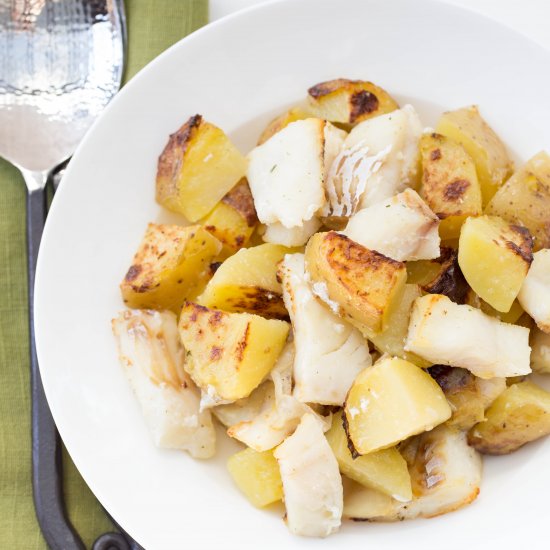 Easy Potato and Cod