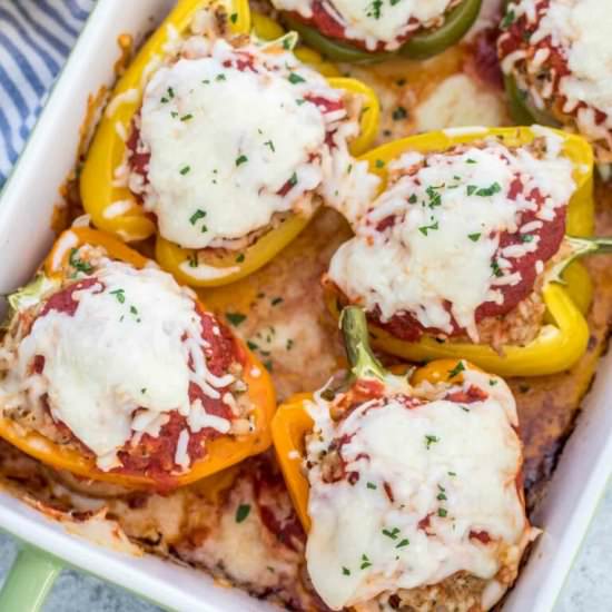 Turkey Stuffed Peppers