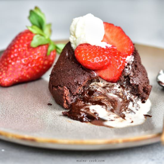 Chocolate lava cake