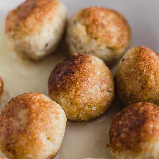 Vegan Cauliflower Meatballs