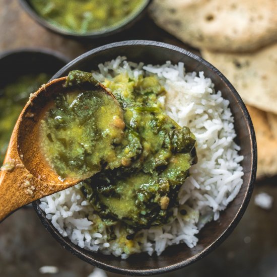 Spinach & Lentils Keerai/Stew