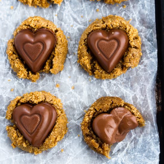 SunButter Blossom Cookies