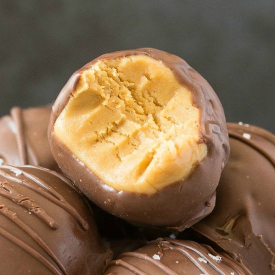 Easy Keto Peanut Butter Truffles