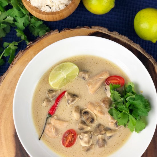 Tom Kha Gai (Chicken Coconut Soup)