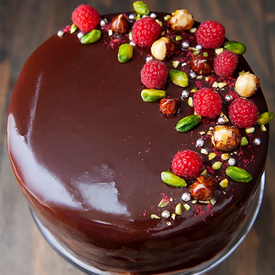 Chocolate Mirror Glaze