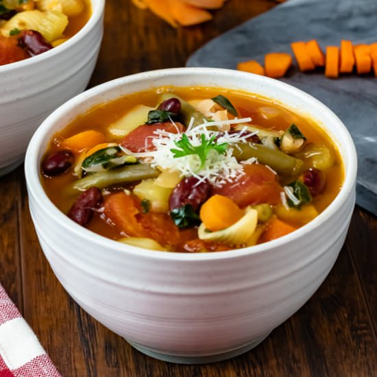 Instant Pot Minestrone Soup