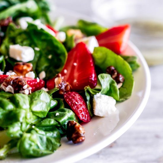 Strawberry Spinach Salad